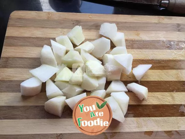 Stewed radish with mutton