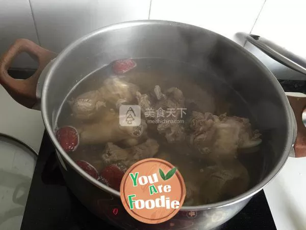 Stewed radish with mutton