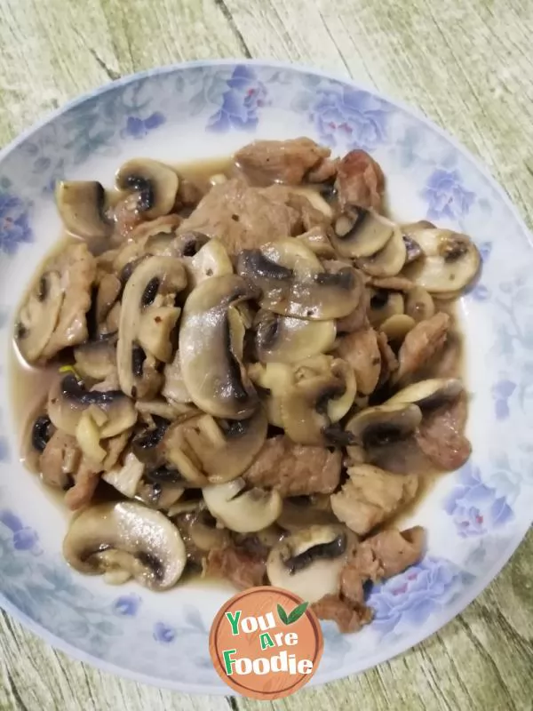 Stir fried mushroom