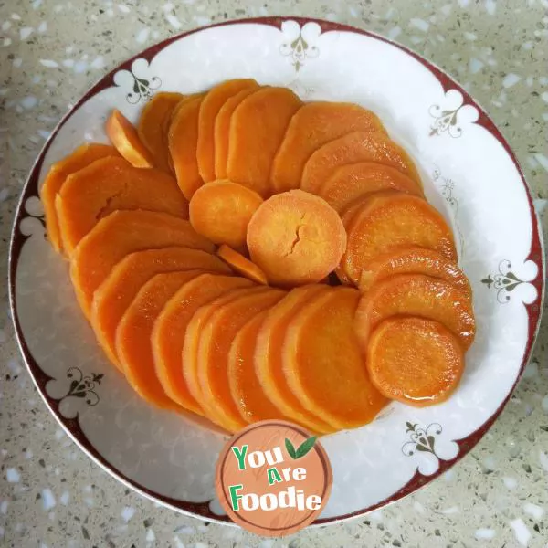 Sweet Potato and Glutinous Rice Cake