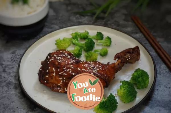 Stewed chicken legs in rice cooker