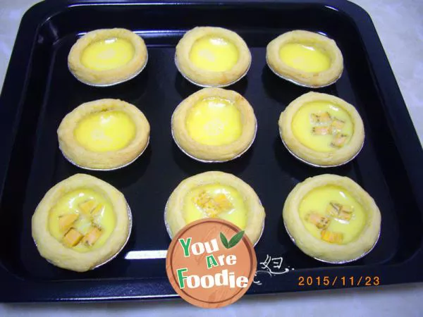 Zero failure egg tart