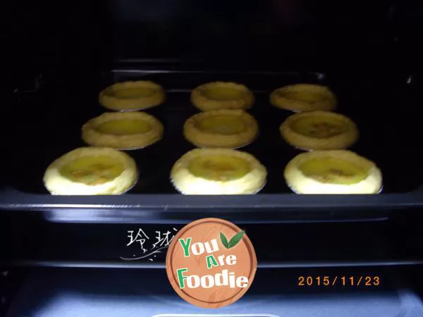 Zero failure egg tart