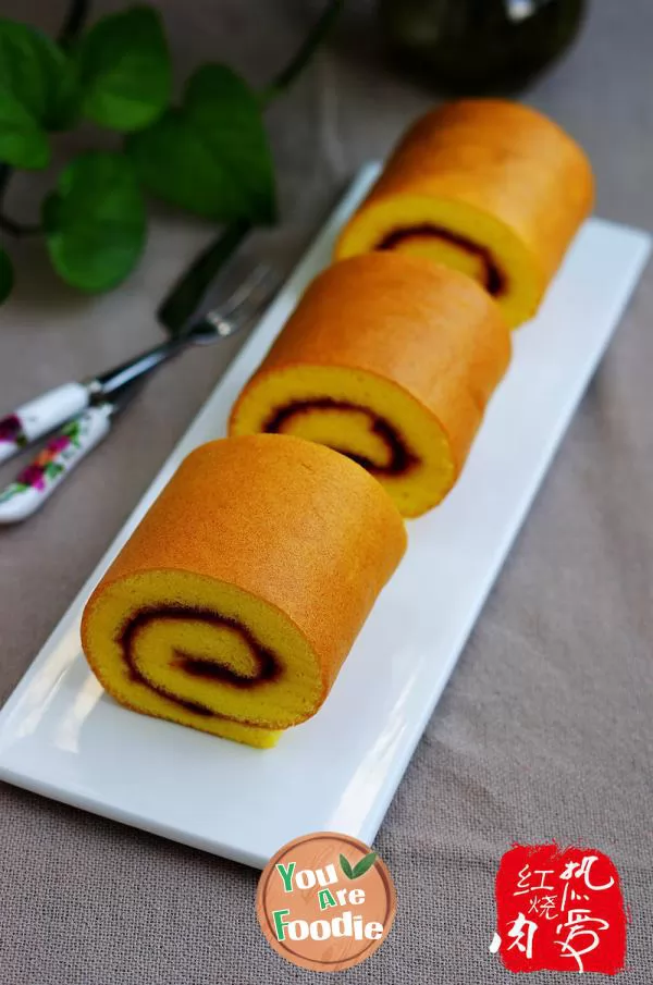 ——Strawberry Jam Cake Roll