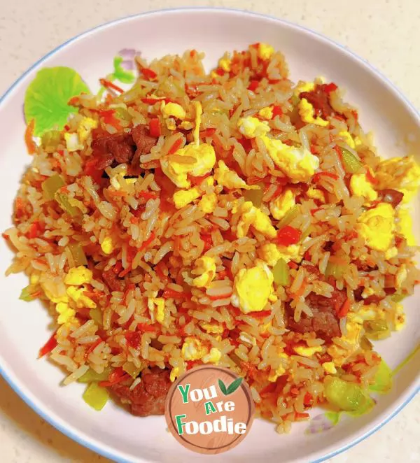 Beef and egg Fried Rice