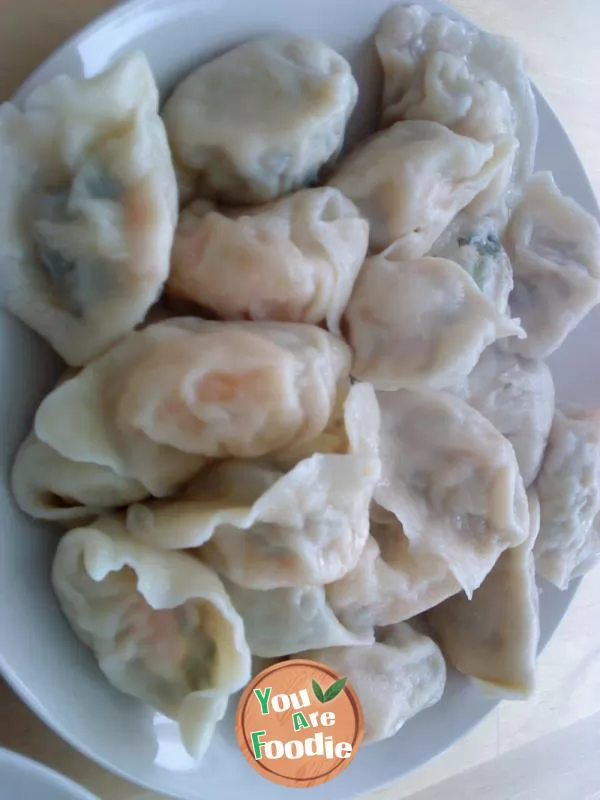 Five fresh dumplings