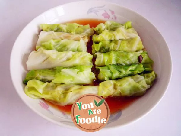 Steamed-cabbage-meat-roll