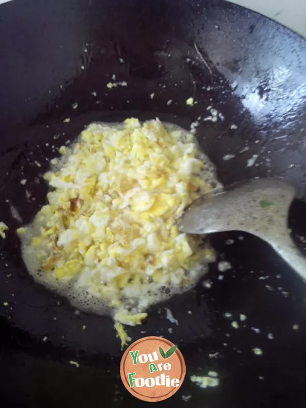 Leek pancake