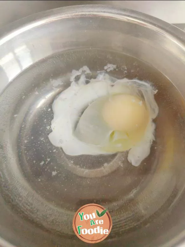 Boiled egg with rice wine mash