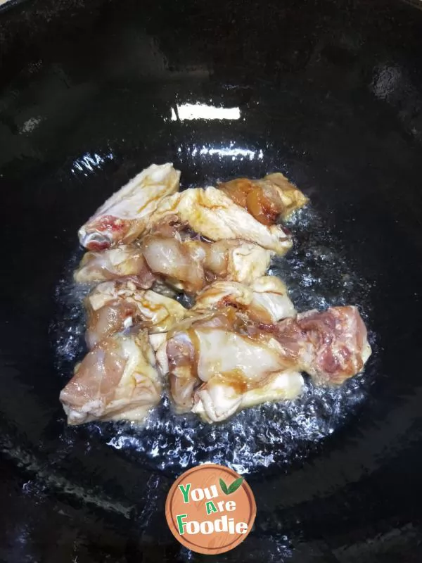 Fried Cauliflower with chicken