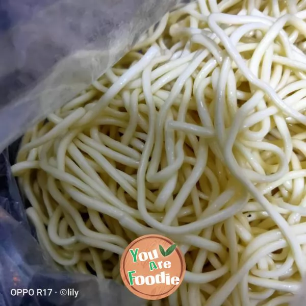 Simple fried noodles