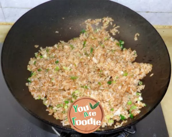 Soy Sauce Fried Rice