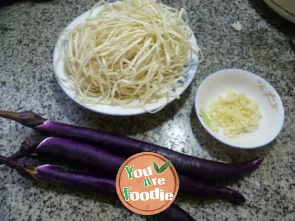 Eggplant noodles