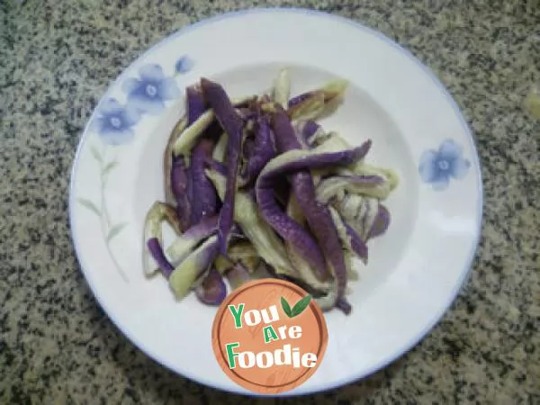 Eggplant noodles