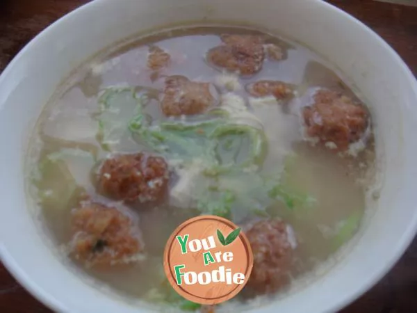 Tofu-ball-soup