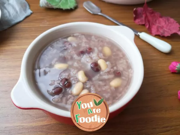 Two bean rice porridge