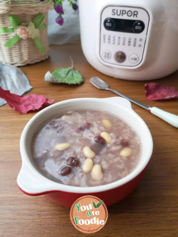 Two bean rice porridge