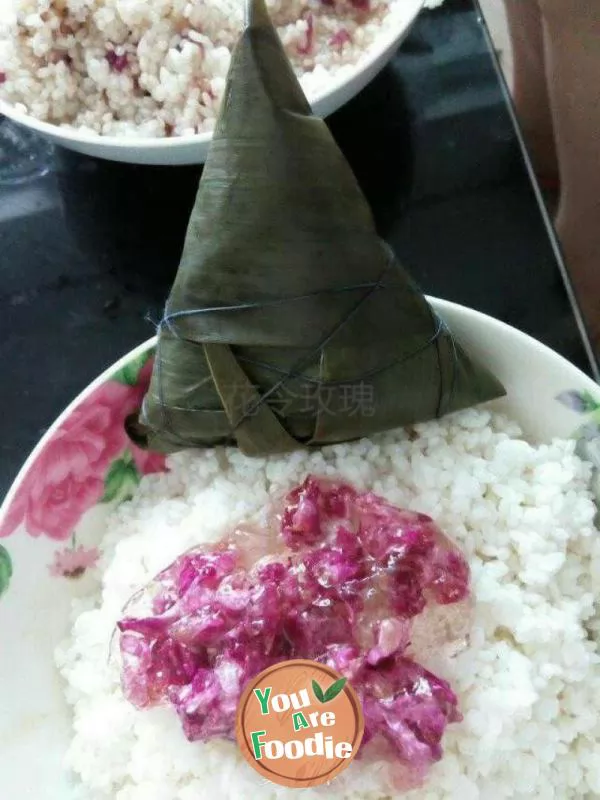 Dragon Boat Festival, rose dumplings, fragrant and sweet