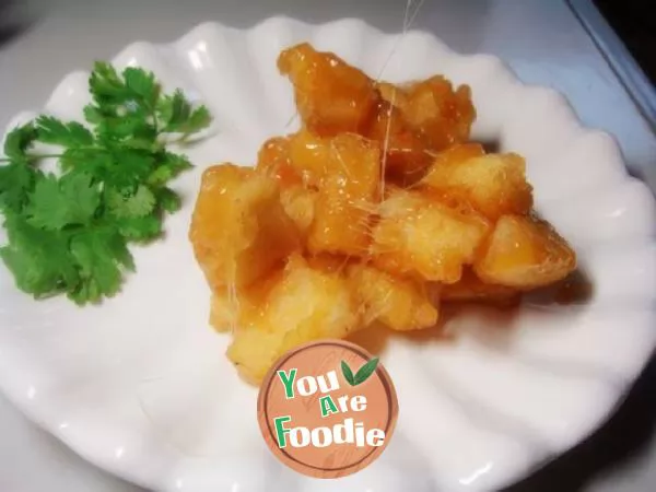 [Shandong cuisine] - shredded apple