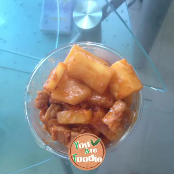 Pineapple meat