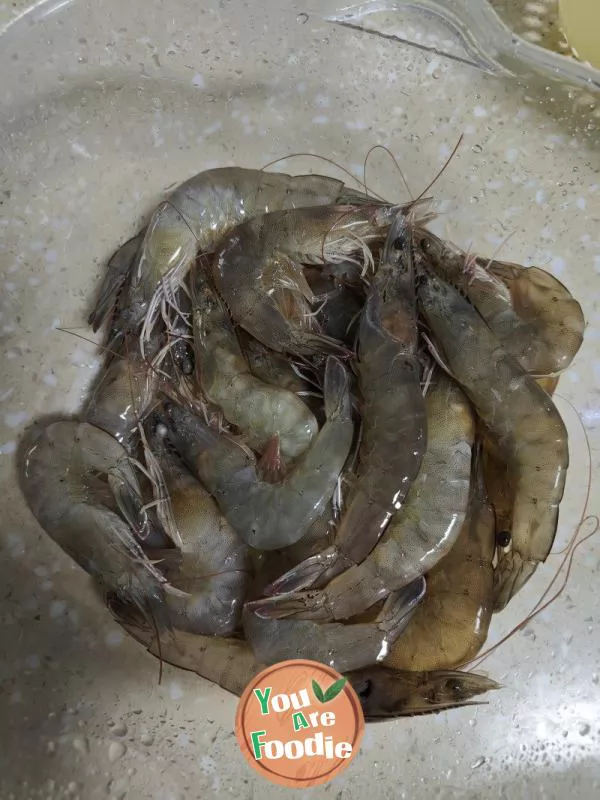 Stir fried Shrimp in Typhoon Shelter