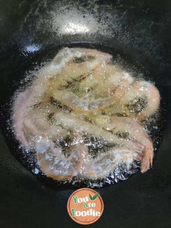 Stir fried Shrimp in Typhoon Shelter