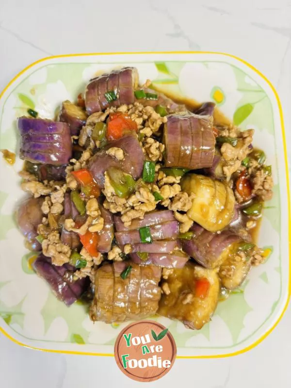 Home style stir fried eggplant