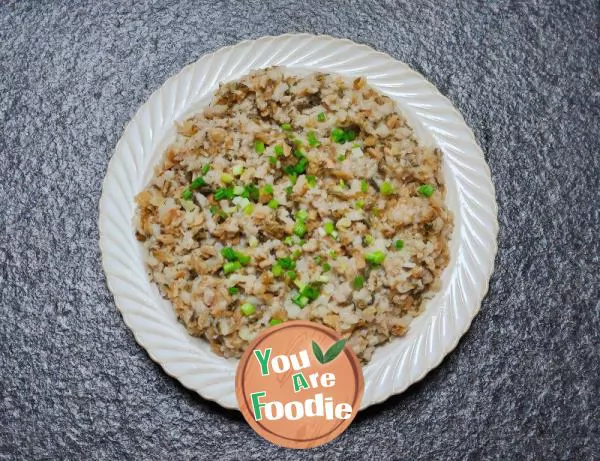 Steamed Pork Cake with Preserved Vegetables