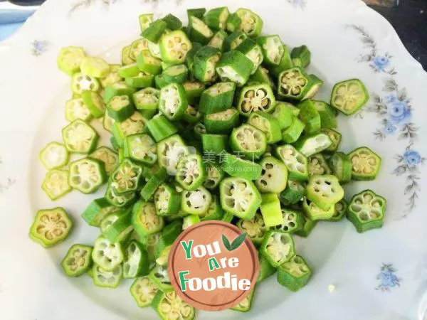 Stir fried Okra