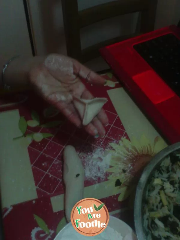 Sweet potato flour and potato dumplings