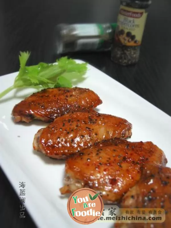 Roasted-chicken-wings-with-black-pepper