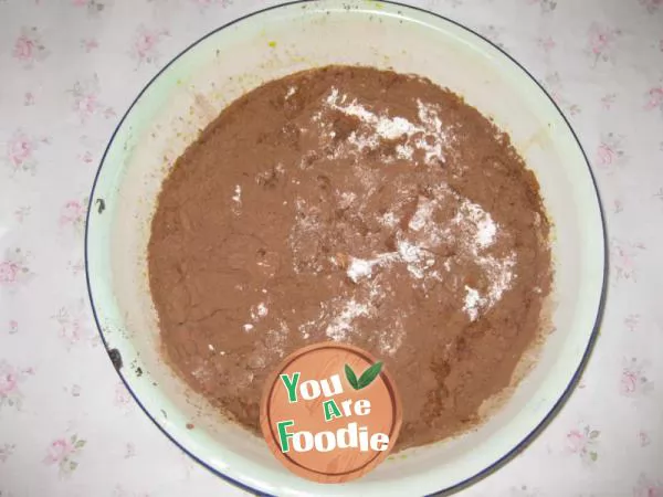 Cocoa steamed bread