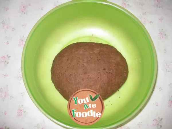 Cocoa steamed bread