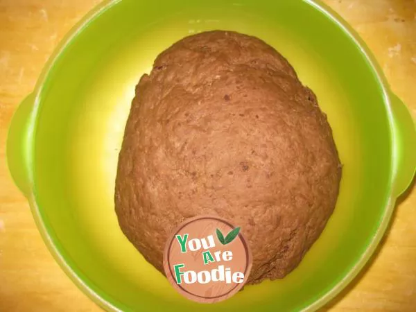 Cocoa steamed bread