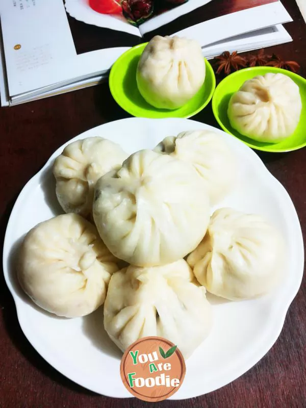 Purple potato buns