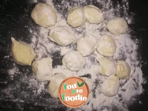 Purple potato buns
