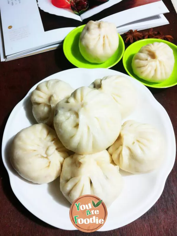 Purple potato buns