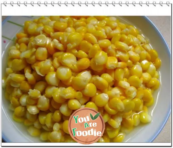 Simple corn soup