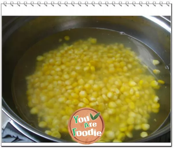 Simple corn soup