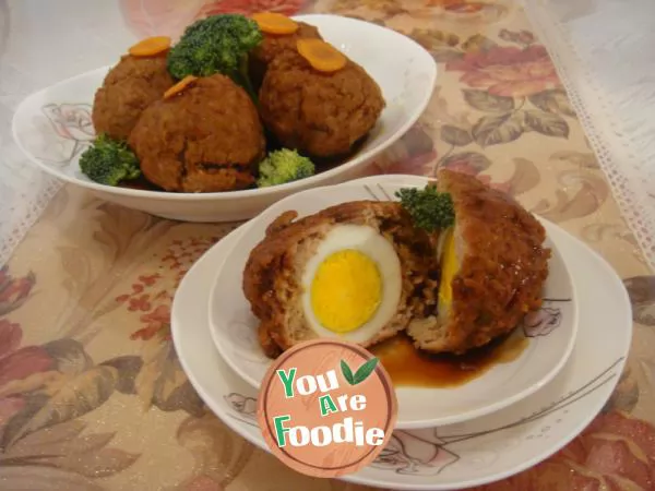 Stewed Pork Ball in Brown Sauce