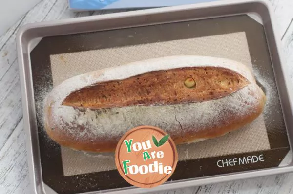 Olive oil sesame cheese bread