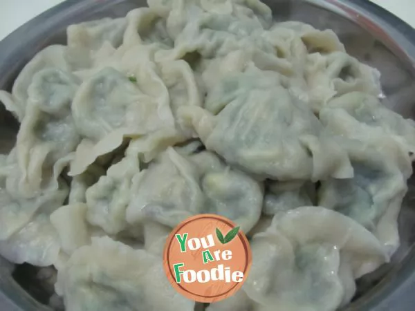 Delicious traditional vegetarian three delicacies dumplings