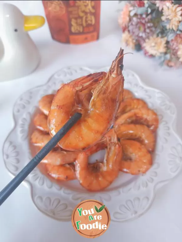 Grilled-shrimp-with-finger-sucking