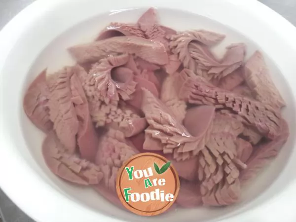 Stir fried kidney