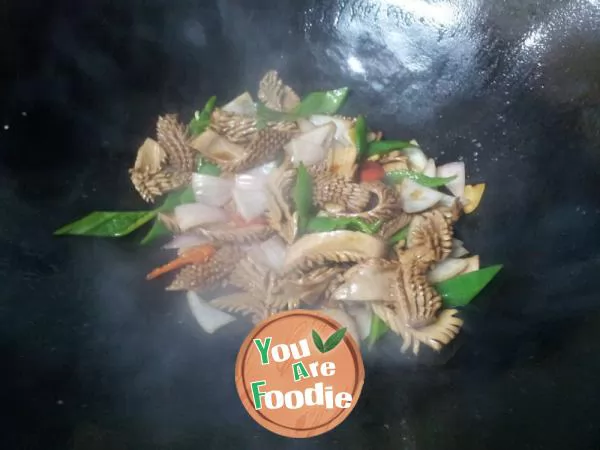 Stir fried kidney