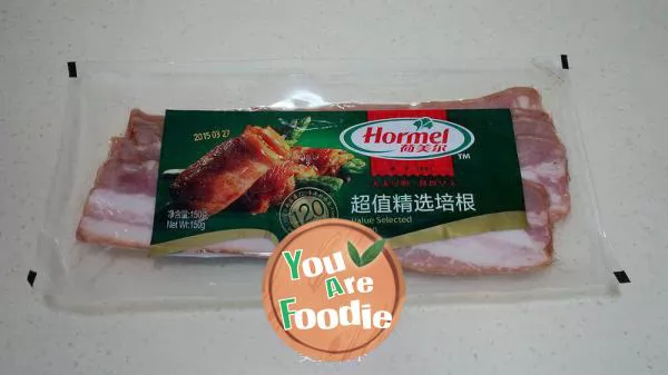 Hormel bacon sandwich