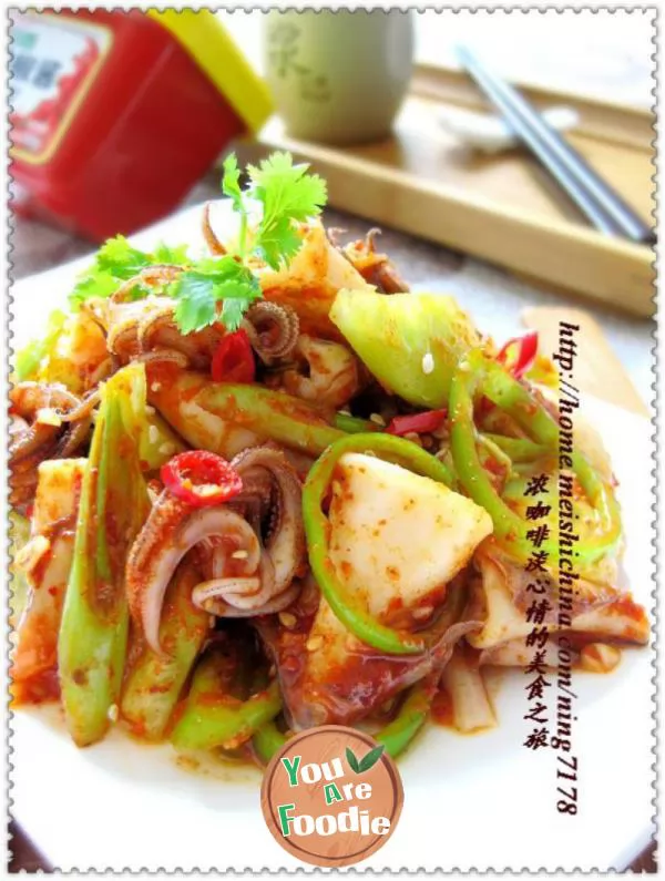 [summer-cold-dishes]---Korean-cold-mixed-cuttlefish