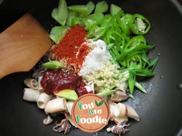 [summer cold dishes] - Korean cold mixed cuttlefish