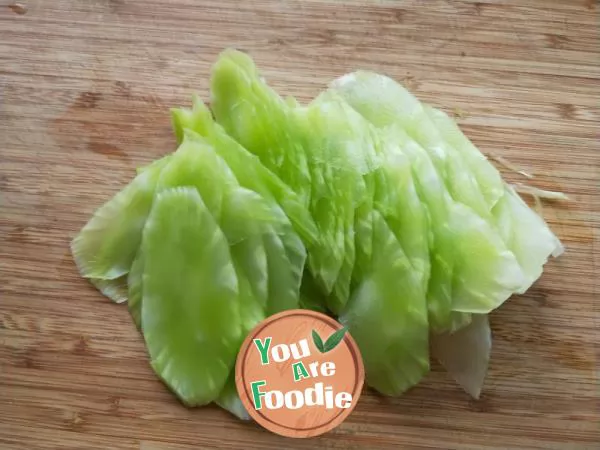 [Sichuan cuisine] cold lettuce
