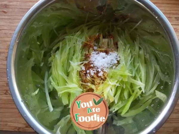 [Sichuan cuisine] cold lettuce